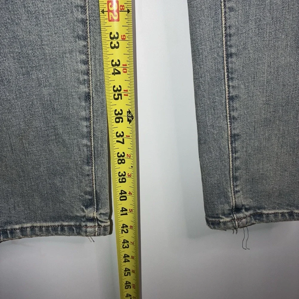 Outerknown Jeans Men's Size 33 x 30 SEA Jean OK Med Lt‎ Wash Blue Faded Shade F